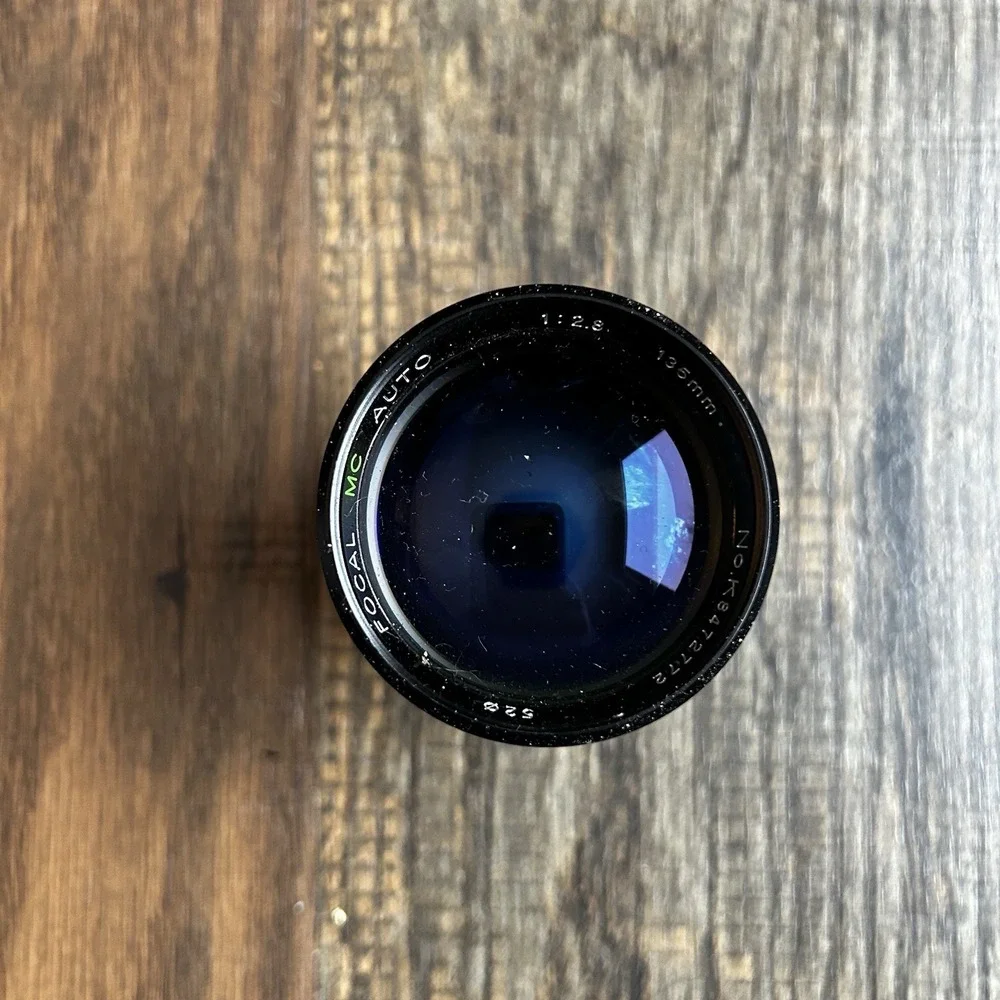 Focal MC Auto 135mm f/2.8 Telephoto Lens Japan Manual Focus Untested